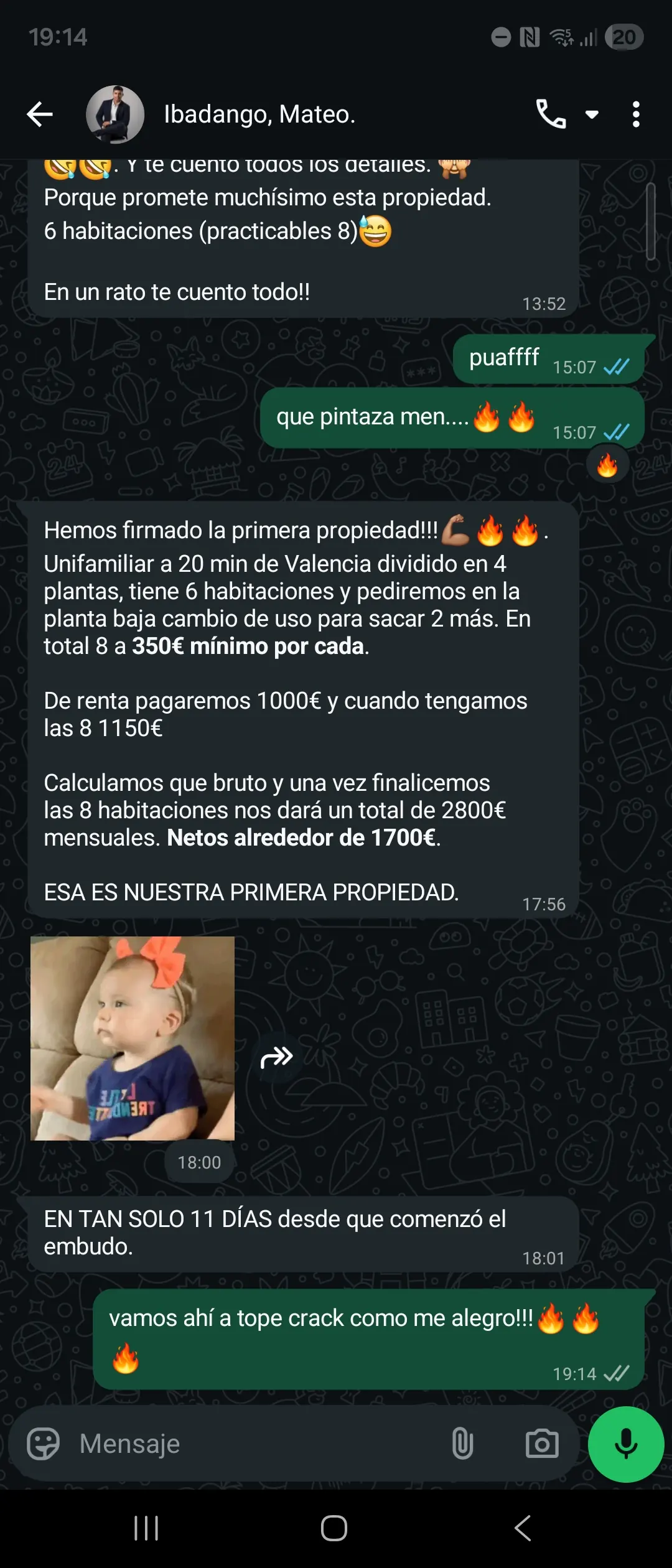 Testimonio cliente real
