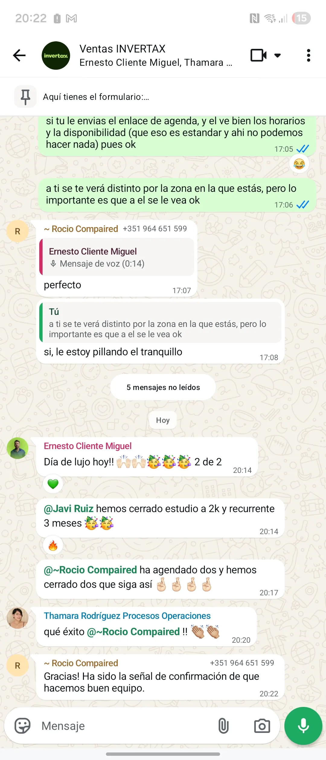 Testimonio cliente real